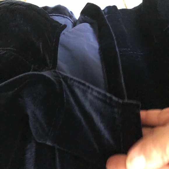 SUNDANCE Midnight Blue Shirt Dress Rayon/Silk Blend - Picture 4 of 6